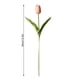 thumbnail image 2 of Mini flor artificial Oficina en casa Decoración floral Banquete de boda Decorativo PU Flor falsa, Rosa 5 piezas sidaley ZHF0582-16B, 2 of 6