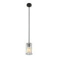 thumbnail image 6 of Miumaeov 3pcs Modern Black/Clear Chandelier Rain Drop Crystal Ceiling Light Fixture Hanging Lamp E26, 6 of 15