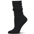 thumbnail image 2 of MeMoi Women's Contessa Loose Knit Slub Extended Crew Socks - Womens - Female, 9-11, Oatmeal, 2 of 7