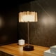 thumbnail image 4 of Lámpara de mesa led portátil, lámpara de noche decorativa 3 temperatura de color de aleació de aluminio eficiente en energía acrílico para el hogar, 4 of 7