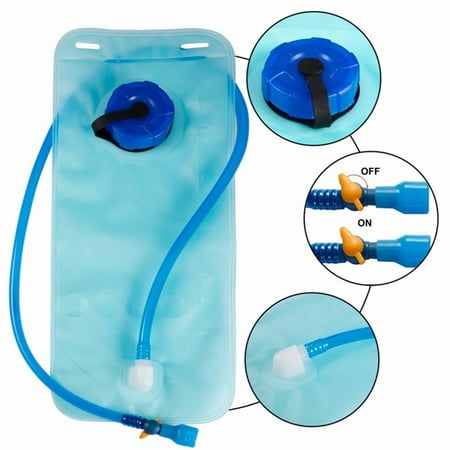 2L Portable Size Bicycle Bike Cycling Mouth Water Bladder Bag Hydration Outdoor Camping Sports Hiking Water Bag (Best Water Carrier For Hiking)