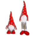 thumbnail image 3 of Christmas Long Legged Santa Gnome Plush Doll Ornament Xmas Elf Toys-a, 3 of 5