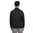 thumbnail image 2 of Harriton M421 Unisex Pilbloc Quarter-Zip Sweater - BLACK - XL, 2 of 2
