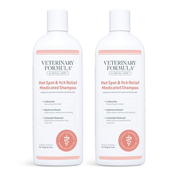 Champú Veterinary Formula Hot Spot & Itch Relief 480 ml para perros y gatos