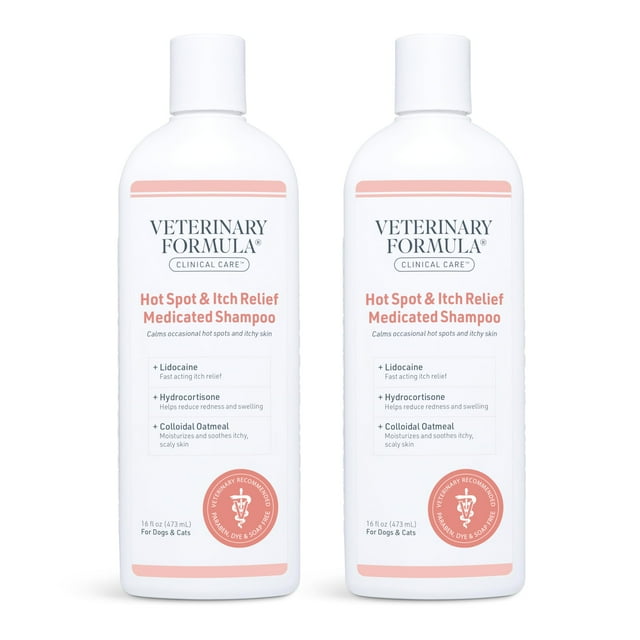 Champú Veterinary Formula Hot Spot & Itch Relief 480 ml para perros y gatos