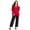 Vivid Red, variant on Women's Plus Size Cool Hand Double Breasted Blazer