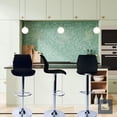 thumbnail image 4 of Banco Alto Silla Para Bar Barra Cocina Ajustable Respaldo negro, 4 of 8