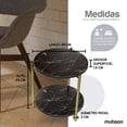 thumbnail image 4 of Mesa de Centro Estilo Marmol Mubson, 4 of 6