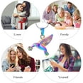 thumbnail image 6 of Hummingbird Cremation Jewelry Keepsake Stainless Steel Human Pet Urn Necklace for Ashes for Women Men Memorial Pendant, 6 of 6
