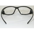 thumbnail image 2 of WindRider Clear Wrap Motorcycle Eyewear, Gunmetal for adults, 2 of 7