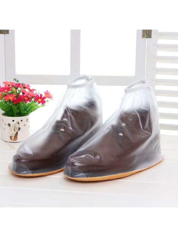 Rain Shoes Covers Portable Waterproof Non-slip Rain Shoes Cover Men And Women Reusable... by