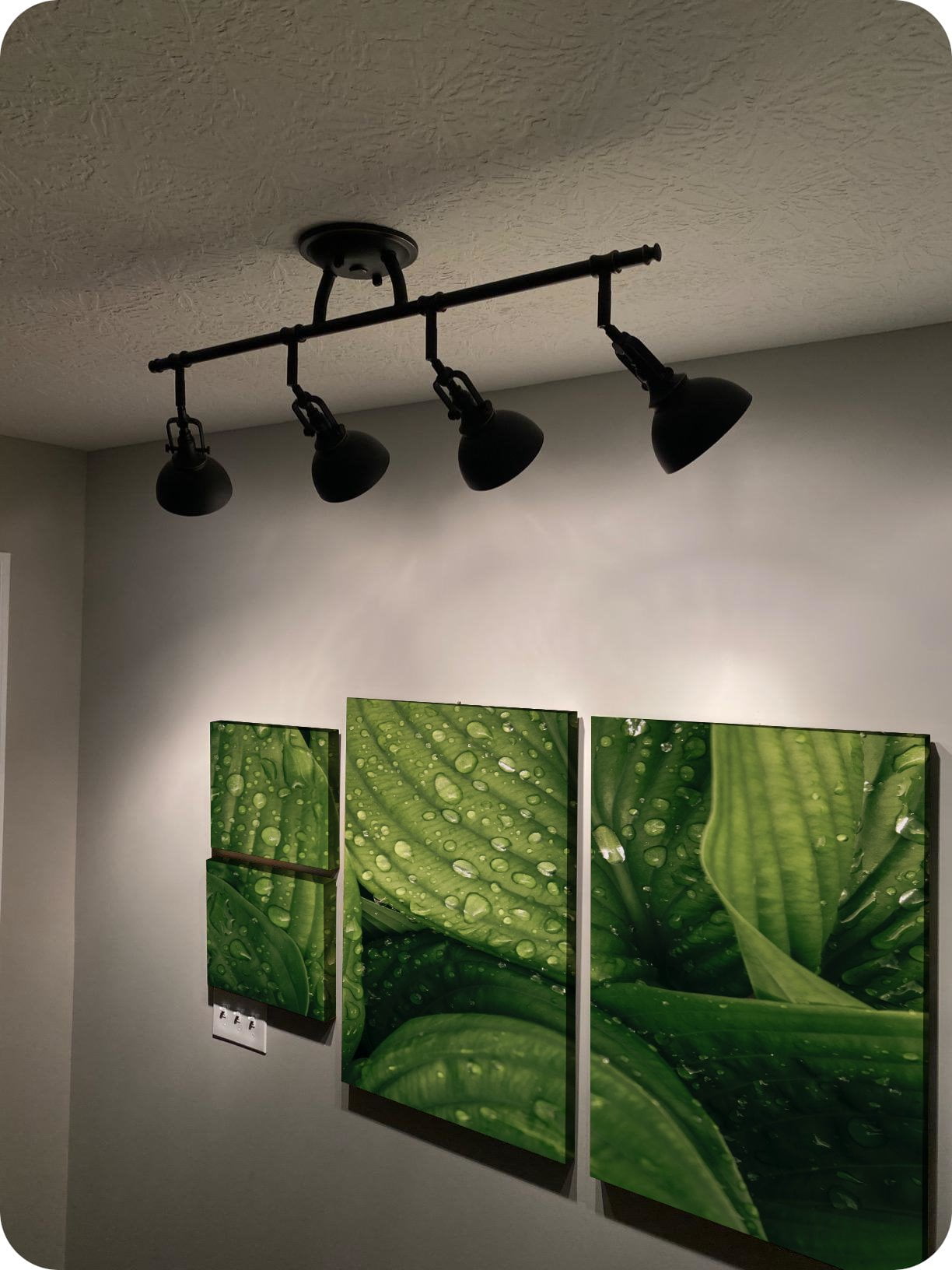 Kira Home Broadway 30" 4-Light Directional Track Lighting, Wall/Ceiling Light + Adjustable Heads, Oil Rubbed Bronze