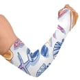 thumbnail image 2 of ALAZA Starfish Shells Conch UV Sun Protection Arm Sleeves UPF 50+ Compression Cooling Sleeve 1 Pair, 2 of 7
