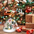 thumbnail image 6 of KLL Christmas Hats for Adults Plush Summer Cactus With Blooming Print Santa Hat Xmas Fluffy Santa Claus Hat for Women Men, 6 of 6