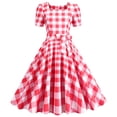 thumbnail image 2 of Jusqu'à 65 % de Réduction! Robes d'Été Mode pour Femmes 2024 Grande Taille Manches Courtes Style Grande Ourlet Robe, 2 of 8