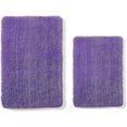 thumbnail image 3 of Yafa Home Fashion Soft Microfiber Bath Rug, 1.18" Pile Height, Non-Slip TPR Backing, 2 Count, 3 of 6