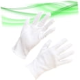 thumbnail image 3 of 12 Pairs Laboratory Gloves Hand Muffs Cosmetic Moist Gloves Moist Gloves Warm Gloves Work Gloves Safety Gloves Warm Work Gloves White Gloves Labor Protection Cotton Work, 3 of 5