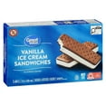 thumbnail image 3 of Great Value Vanilla Ice Cream Sandwiches in a Box, 12 x 120mL, 3 of 9