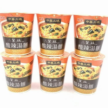 Myojo Chinese Samadhi Eirin Hot & Sour Noodles 64gx6cup明星中華三昧 酸辣湯方便杯麵