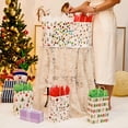 thumbnail image 6 of Ayieyill 12pcs Christmas Kraft Gift Bags with Handle, Christmas Paper Gift Treat Bags Bulk, Goodie Bags for Holiday Decor, White, 6 of 6