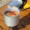 thumbnail image 3 of Camping Pot Milk Pot With Folding Handle 770ml Picnic Cooking Pot Cookware, 3 of 12