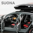 thumbnail image 3 of 1:24 RS6 R8 V10 Plus Sports Car Model Toy Diecast Metal Simulation Sound Light Supercar Models Collection Kids Toys Gifts R8 V10 Green, 3 of 6