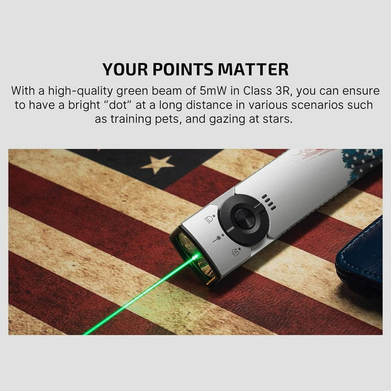 OLIGHT Arkfeld Pro Rechargeable EDC Flat Flashlight with Green