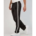 thumbnail image 2 of Real Essentials 3 Pack: Men's Mesh Athletic Gym Workout Lounge Open Bottom Sweatpants with Pockets (Available In Big & Tall), 2 of 7