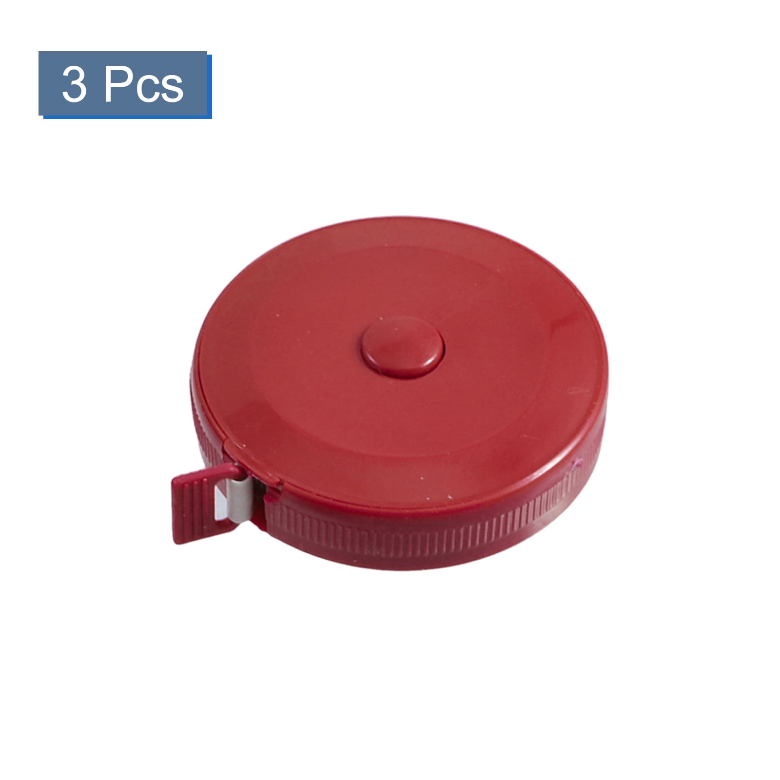 Sewing Tailor Retractable Ruler Tape Measure 150cm 60 inches 3 Pcs