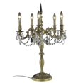 thumbnail image 1 of Elegant Lighting Rosalia 28" 5 Light Royal Crystal Table Lamp, 1 of 1