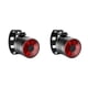 thumbnail image 2 of Luz trasera impermeable Greeniant 0.66W 6V para bicicleta de carretera 200lm 3 modos Rojo 2Conjunto, 2 of 6