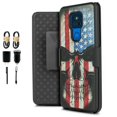 thumbnail image 1 of Value Pack ! for Motorola Moto G Play 2021 (NOT FIT 2020 Version) with Tempered Glass Phone Case 360° Cover Clip Kickstand Holster Hybrid Shock Bumper, 1 of 4