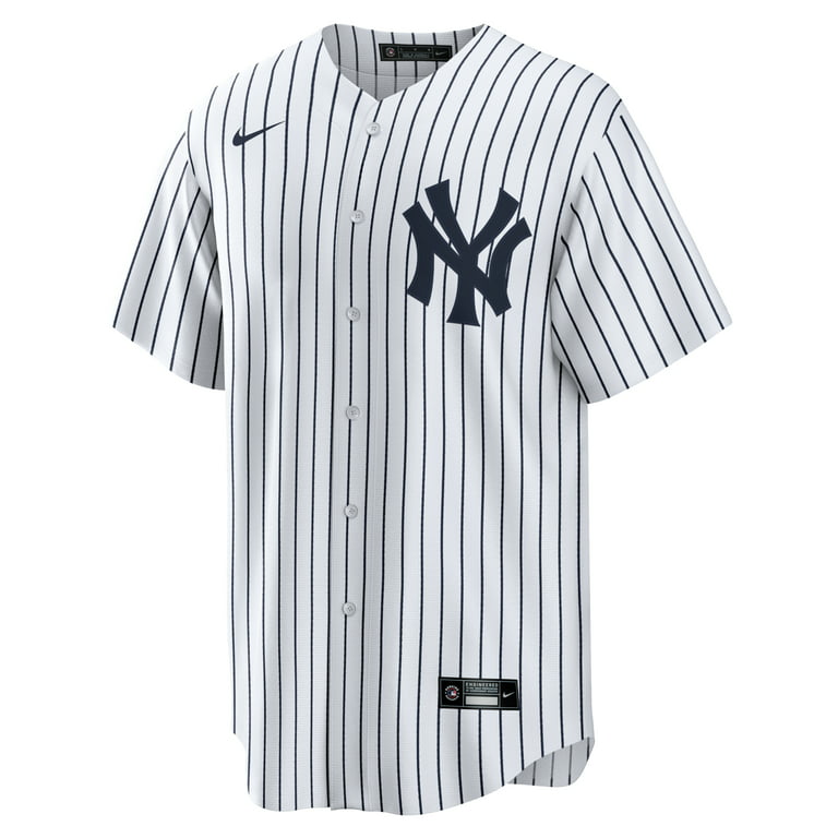 New York Yankees Home Replica Custom Jersey - White Custom Jerseys