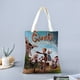 thumbnail image 2 of Giants of La Mancha Bolso de tela con estampado de lienzo para mujer, bolsa de compras reutilizable y estética, con cremallera interior, regalo para mujer,40*45cm., 2 of 6