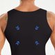 thumbnail image 4 of Alta Compresión Shapewear de los Hombres de Alta Elástica Corset Cintura sin Mangas Cuello Tripulado, Adelgazamiento Camiseta, 4 of 8