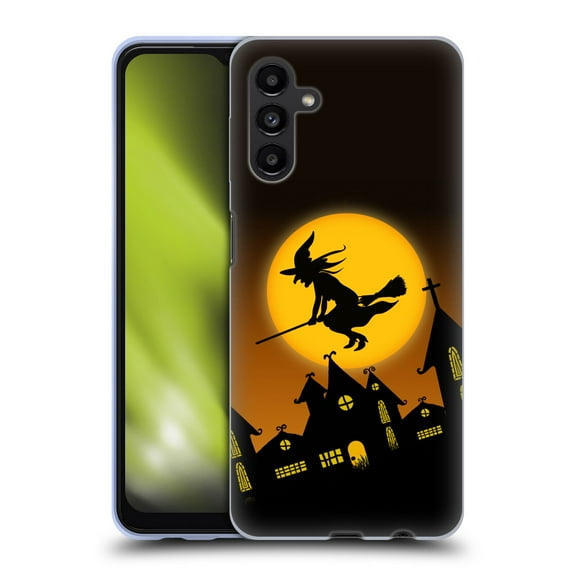 Head Case Designs Officially Licensed Simone Gatterwe Halloween Witch Soft Gel Case Compatible with Samsung Galaxy A13 5G (2021)