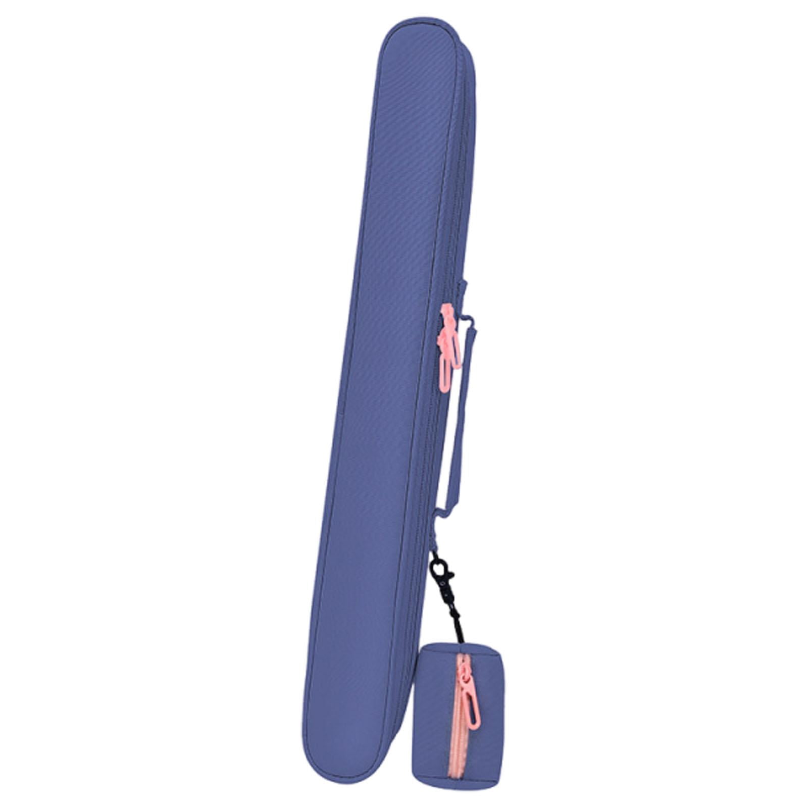 LeeQinersw Flute Carrying Case Carrying Pouch Gift Lightweight Bamboo Flute Storage Bag Blue