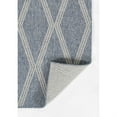 thumbnail image 5 of Momeni Hampton Geometric Blue Indoor Outdoor Rug 2'7" X 7'6" Runner, 5 of 6