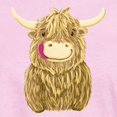 thumbnail image 3 of CafePress - Happy Highland Cow T Shirt - Women's Classic T-Shirt, 3 of 4