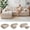 Beige, variant on BYBYME 104"Oversized L-Shaped Sectional Sofa Cloud Boneless Modular Couch,Upholstered Sofa with Convertible Left/Right Ottoman for Living Room Bedroom,No Assembly,Dark Grey