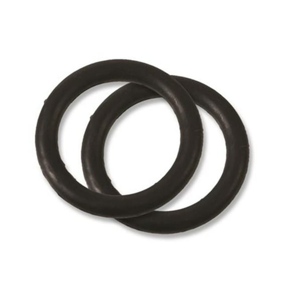 Black Rubber Replacement Bands for Peacock Safety Stirrups - Black