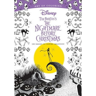 Disney Tim Burton's The Nightmare Before Christmas: With Big Crayons!  (Paperback)