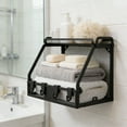 thumbnail image 4 of TIEVOSA Wall Mounted Kitchen Fruit Stackable Vegetable Organizer Shelf for And, 4 of 5