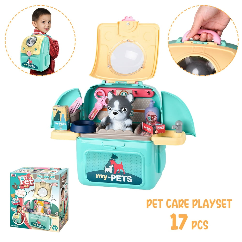 toy pet in a box