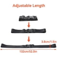 thumbnail image 2 of BRILLAR Extensor de cinturón de seguridad ajustable para silla de ruedas: correa de movilidad segura y cómoda para silla de ruedas y scooter, 2 of 5