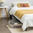 thumbnail image 2 of IRIS Underbed 47 Qt Storage Bins with Lids and Tight Latch and Seal - Gray/Clear, 2 of 6
