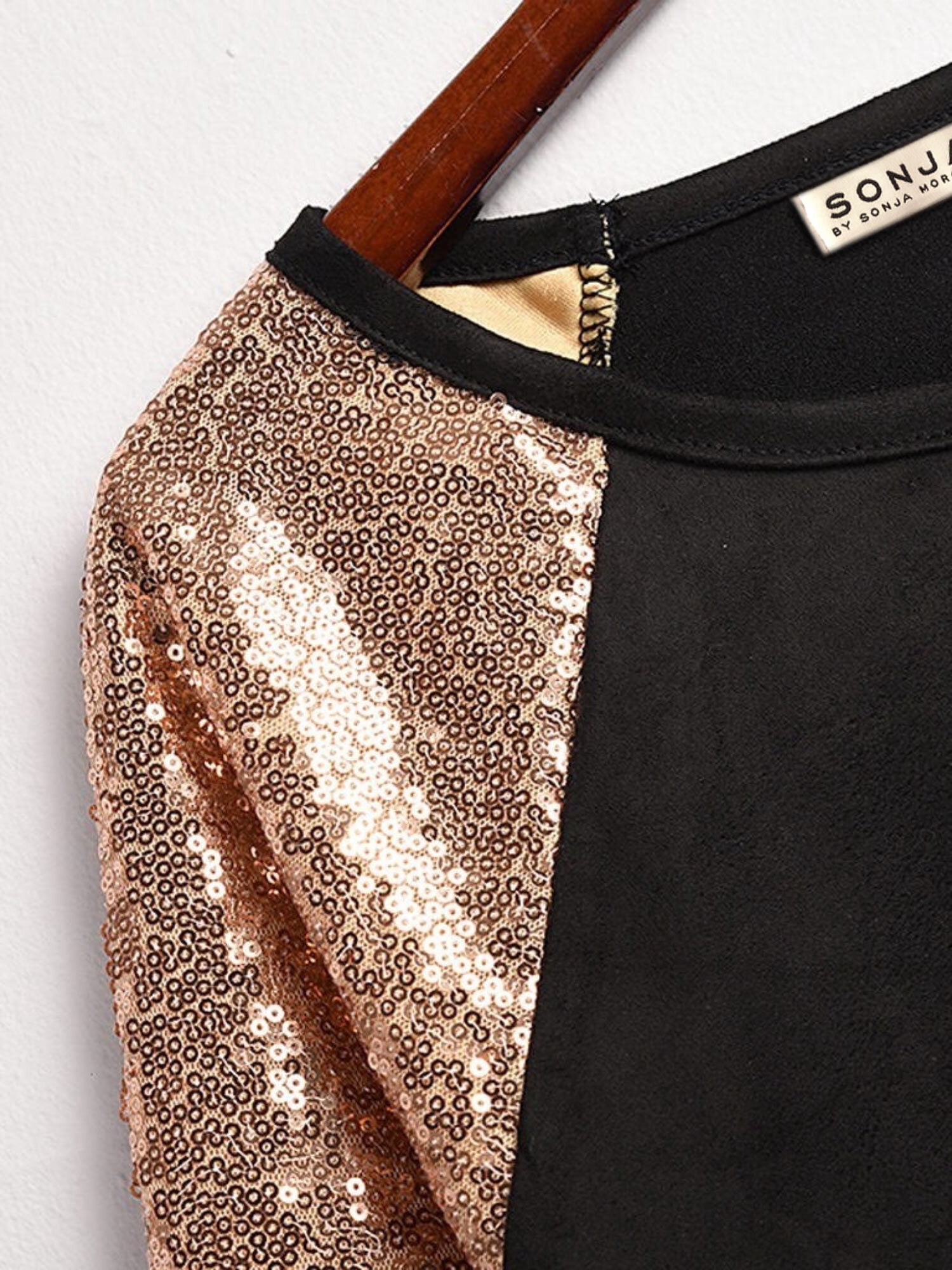 Sonja By Sonja Morgan Women's Brandi Sequin Blouse