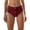Burgundy, variant on Women's Low Rise Denim Shorts Spicy Cut Off Mini Hot Denim Pants Lace Up Cheeky Booty Shorts for Nightclubs Bars and Beaches Purple