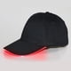 thumbnail image 3 of Sombrero LED Ajustable Hugo Glow Club Party Béisbol Hip-Hop Golf Negro con luz roja, 3 of 4