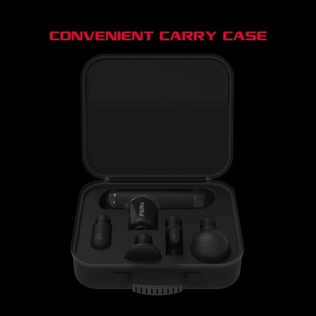 FitRx Mini Pro Neck and Back Massager, Handheld Deep Tissue Muscle Massage Gun